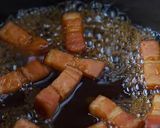 にんにくとベーコンで煮込む『里芋』の煮物作り方4写真
