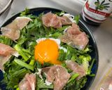 トリュフ香る白身メレンゲ贅沢TKG作り方5写真