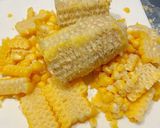 【材料2つだけ】夏の味覚 とうもろこしごはん作り方3写真