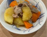 炒めない肉じゃが⭐︎短時間で味しみしみ⭐︎蒟蒻入り作り方6写真