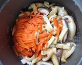 粒こんにゃく入り炊き込みご飯作り方4写真