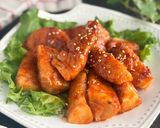 甘酢あんで照りっと♪豚肉のたけのこ巻き作り方7写真