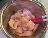 鶏むね肉とピーマンの甘辛しょうゆ炒め作り方1写真