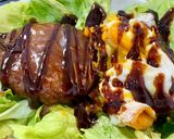 ロコモコ風丼作り方5写真