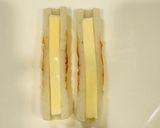 簡単！お弁当にハートちくわチーズ♡作り方2写真