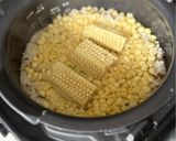 もち麦入りホワイトコーンの炊き込みご飯作り方6写真