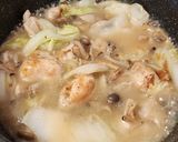 ルー不要☆簡単白菜チキンクリームシチュー作り方2写真