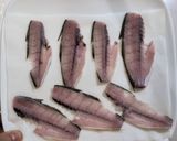 電子レンジで作るアジの骨せんべい作り方2写真