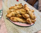 秋の根菜！！さつまいものねじりパイ作り方9写真