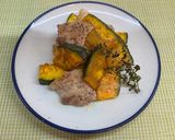 豚バラ肉と南瓜のソテー！タイムの風味🌿作り方4写真