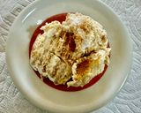 夏のシナモンレアチーズ風ヨーグルトケーキ作り方4写真