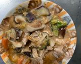クリーミー味噌キムチ味回鍋肉青椒肉絲風作り方16写真