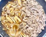 お弁当用♪牛肉のすき焼き風煮作り方3写真