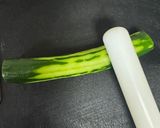 たたききゅうりのごま塩昆布ダレ作り方1写真