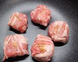 チーズイン肉巻きおにぎり作り方5写真