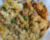 レンジ簡単洋風ビリヤニ風味炒飯弁当作り方10写真