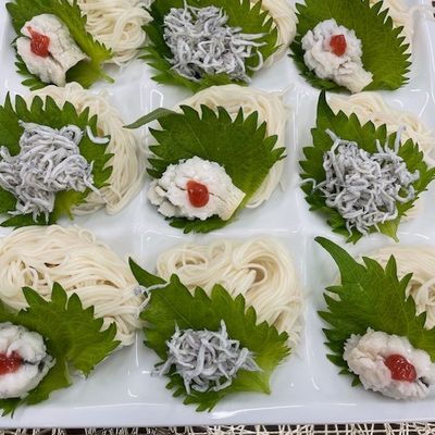 鱧としらすの素麺 by カキのクニヒロ 【クックパッド】 簡単おいしい