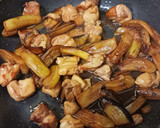 鶏もも肉となすの甘酢炒め作り方5写真