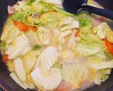 春キャベツの鬼旨オリーブタンメン作り方5写真
