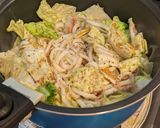 ツナと白菜の簡単さっぱり焼きうどん作り方3写真
