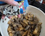 甘辛黒胡椒のごぼうチキン作り方8写真
