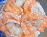 3種の海鮮が主役！彩り鮮やかケーキ寿司作り方3写真