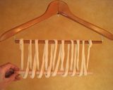 ハンガーを活かして作る手延べうどん作り方13写真
