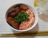 レンジで簡単⭐︎やみつきナス作り方4写真