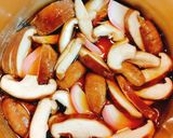 かまぼことしいたけの甘煮作り方2写真