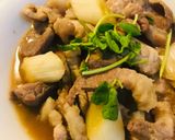豚肉のスキヤキ風あまからネギ炒め作り方4写真