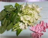 小松菜焼きそば作り方1写真