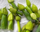 ねぎ坊主の天ぷら作り方1写真
