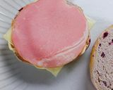 ブルーベリーベーグルサンド作り方4写真