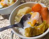 簡単☆キャベツの芯まで柔らか炊飯器ポトフ作り方5写真