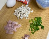 今日のチャーハン作り方1写真