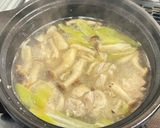 コク旨極上！とり白湯風の味噌バター雑炊作り方3写真