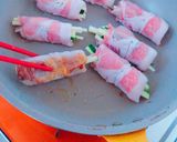 ＊ズッキーニの豚肉巻き濃厚チーズソース＊作り方3写真