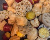 鶏さつま芋れんこんの甘辛炒め作り方10写真