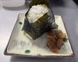 醤油漬け卵黄のおにぎり作り方4写真