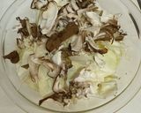 キャベツと舞茸のバター醤油和え作り方1写真