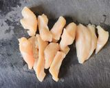 10分で簡単⭐️鶏むね肉のピリ辛ごま和え作り方1写真