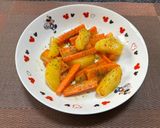 にんじん🥕とじゃがいも🥔のグラッセ😃作り方2写真