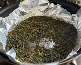 緑茶の茶葉🍵で煎りたて✨ほうじ茶を作ろう🫖作り方4写真