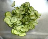 キュウリのシソ味噌和え作り方1写真