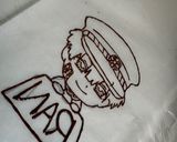 トイレの花子くん キャラチョコBDケーキ作り方1写真