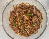 ワンボールレンジ、豚丼!作り方3写真