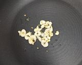 味付け簡単！春菊とベーコンの和風パスタ作り方5写真