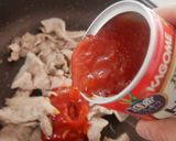 豚肉トマト煮のっけごはん作り方4写真