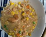 レンジ簡単洋風味噌パスタ味オムライス弁当作り方5写真