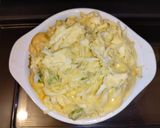 野菜たっぷりシーフードパスタグラ＆ドリア作り方10写真